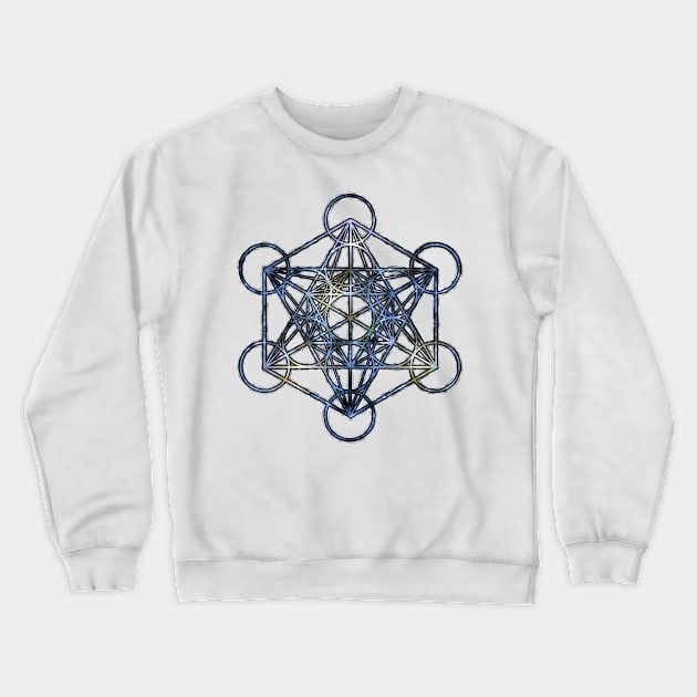 Melatrons Cube Crewneck Sweatshirt by MellowGroove